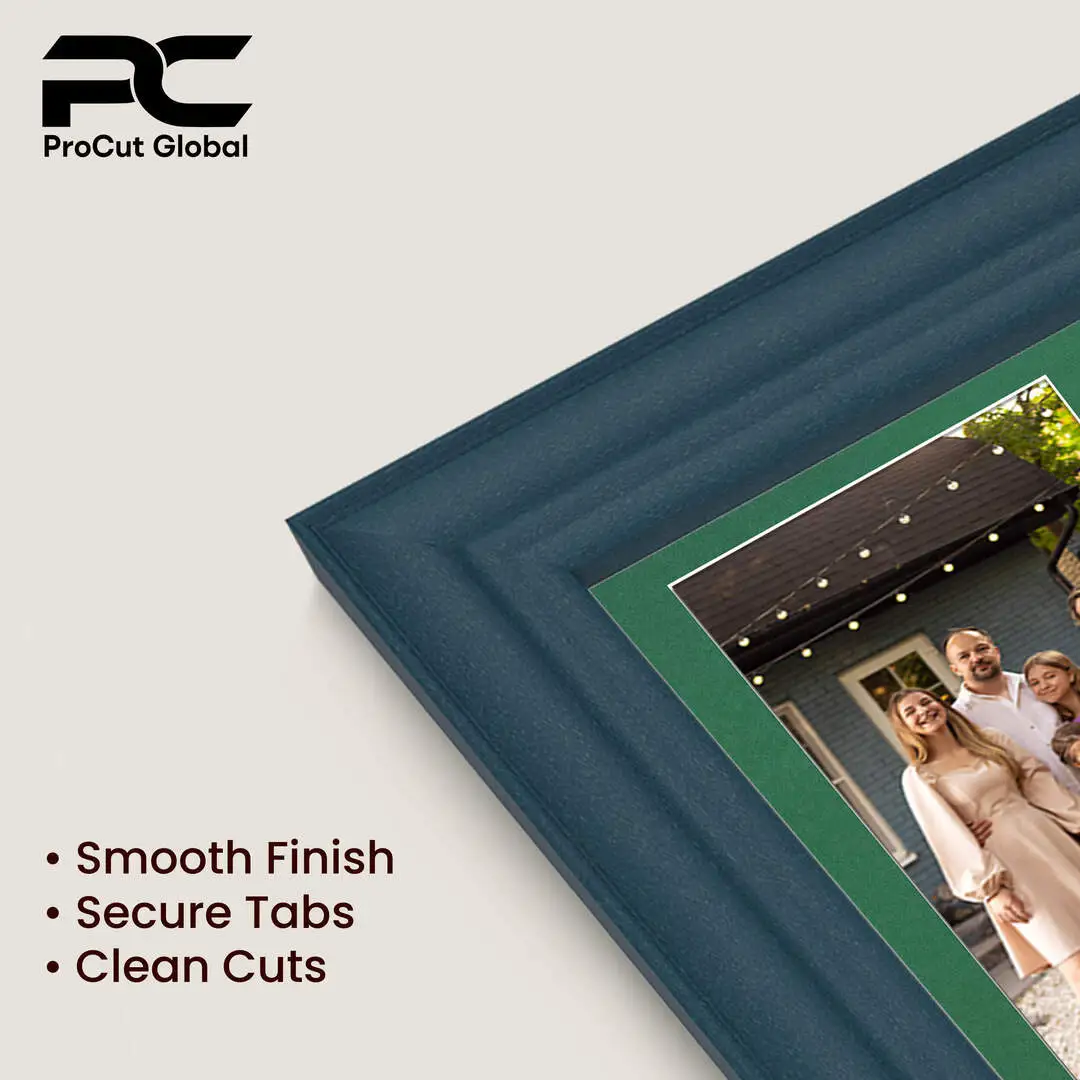 20x14" Classic Navy Blue Multi Aperture Photo Frame - Fits A4 (x2) Photos | Collage Frame thumbnail 7