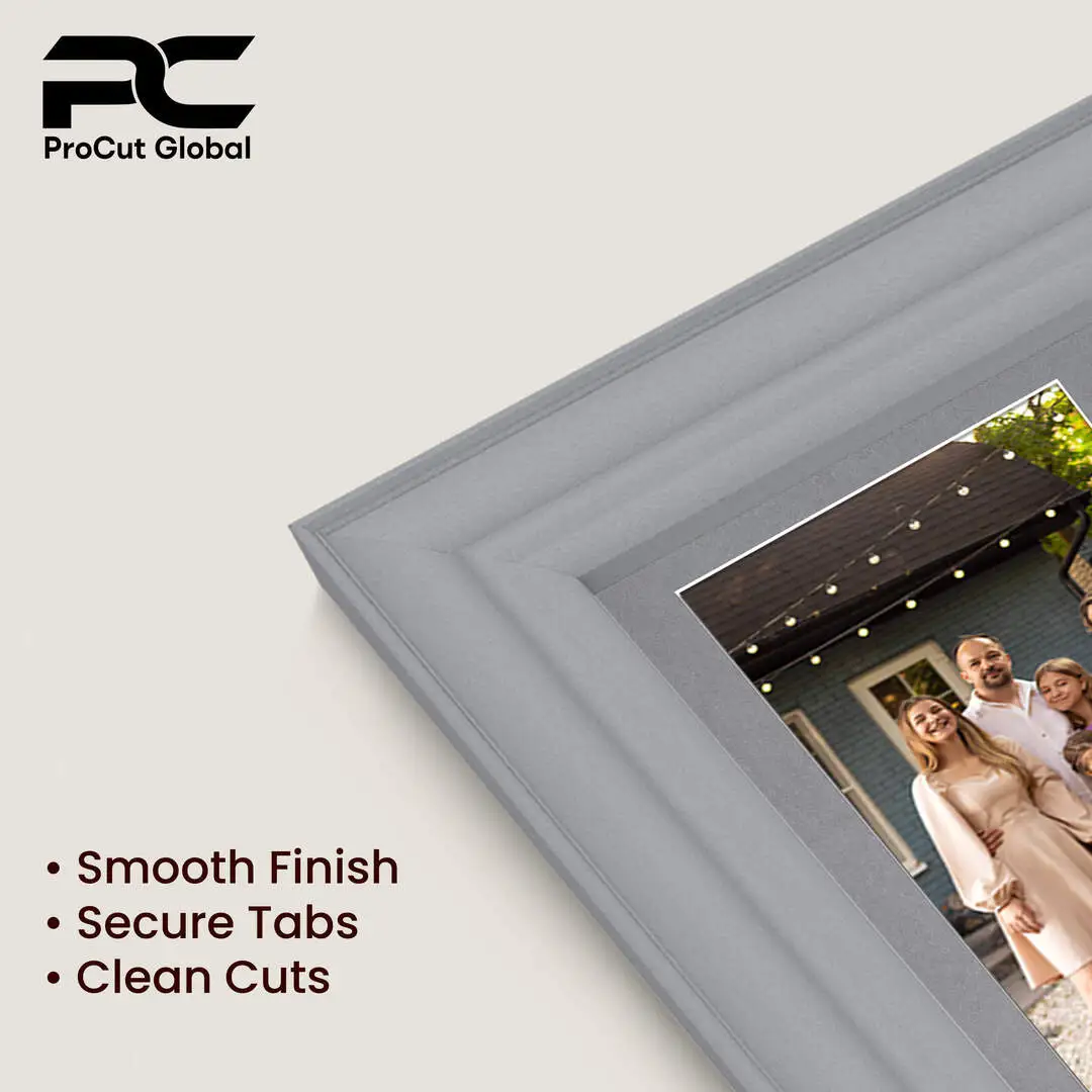 20x14" Classic Silver Multi Aperture Photo Frame - Fits A4 (x2) Photos | Collage Frame thumbnail 7