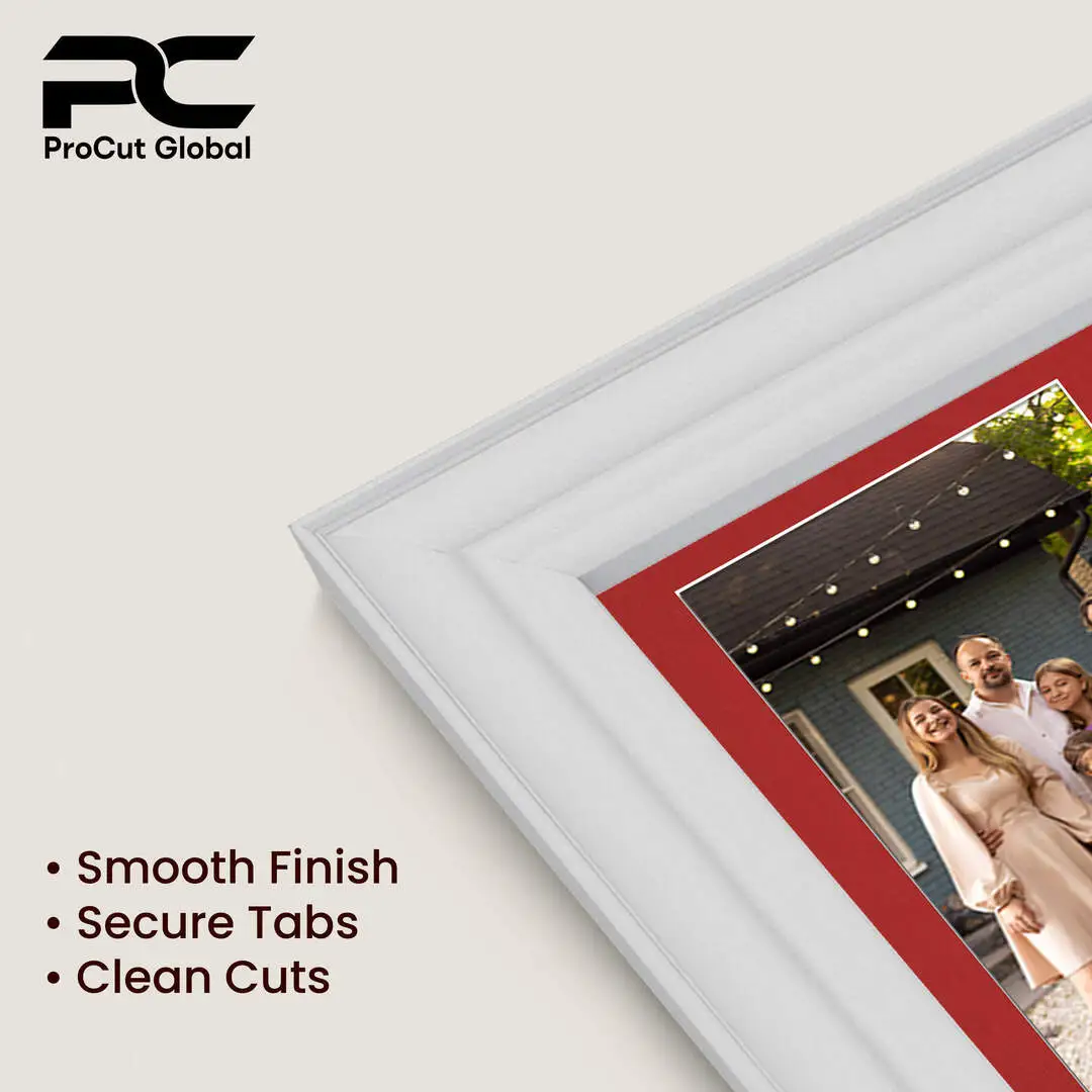 20x14" Classic White Multi Aperture Photo Frame - Fits A4 (x2) Photos | Collage Frame thumbnail 7