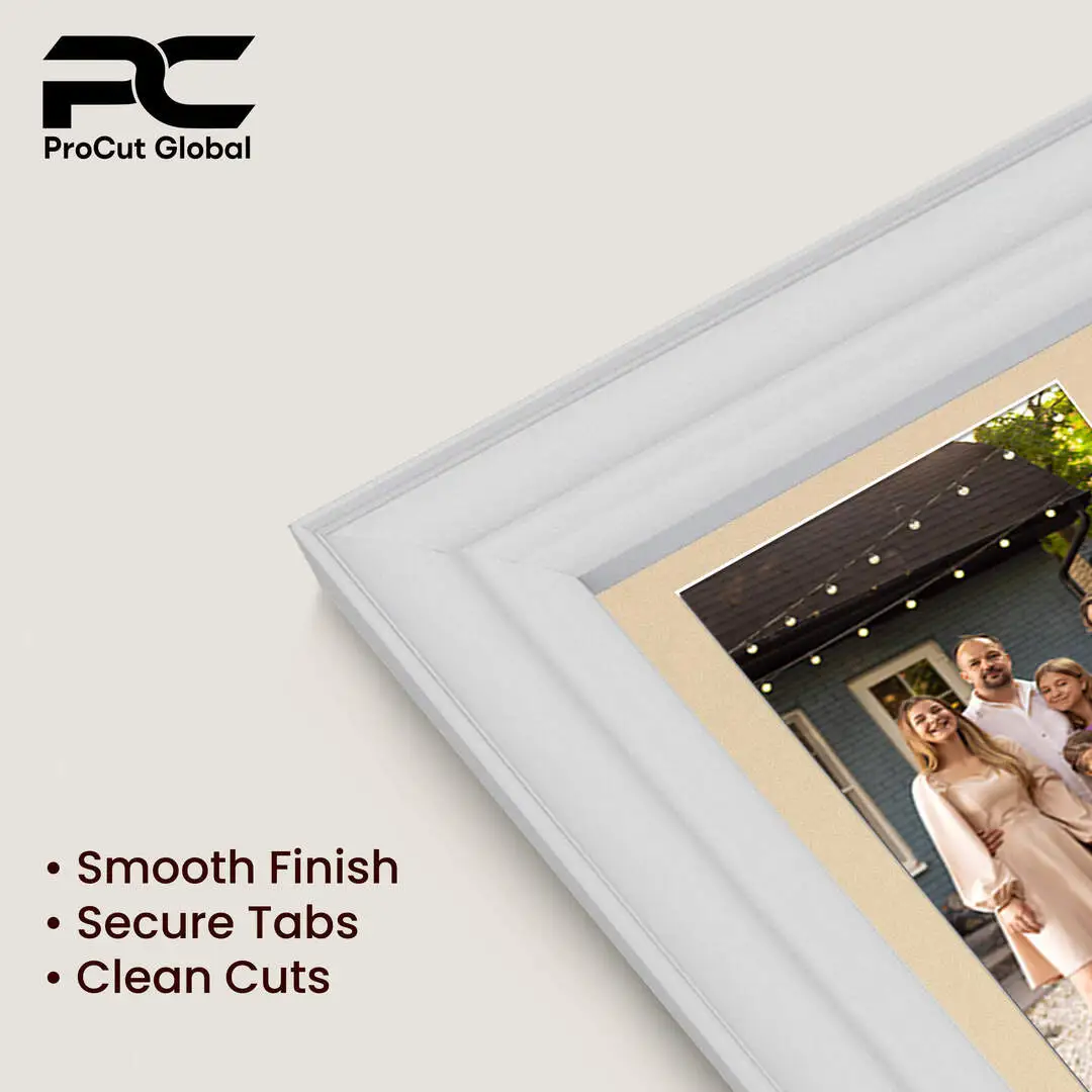 20x14" White Classic Multi Aperture Photo Frame - Fits A4 (x2) Photos | Collage Frame thumbnail 7