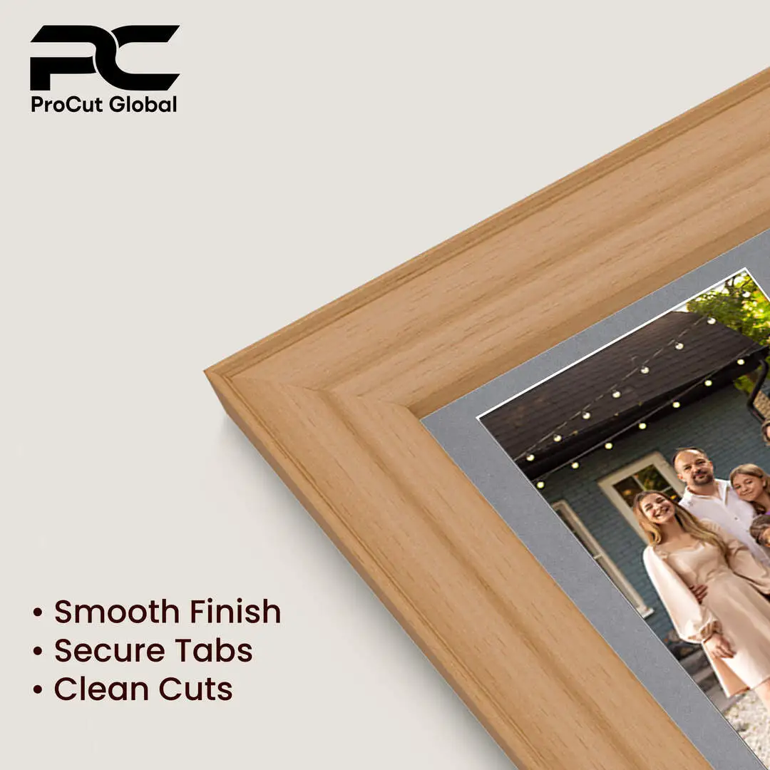 40x20cm Classic Country Pine Multi Aperture Photo Frame - Fits 6x4" (x3) Photos | Collage Frame thumbnail 7