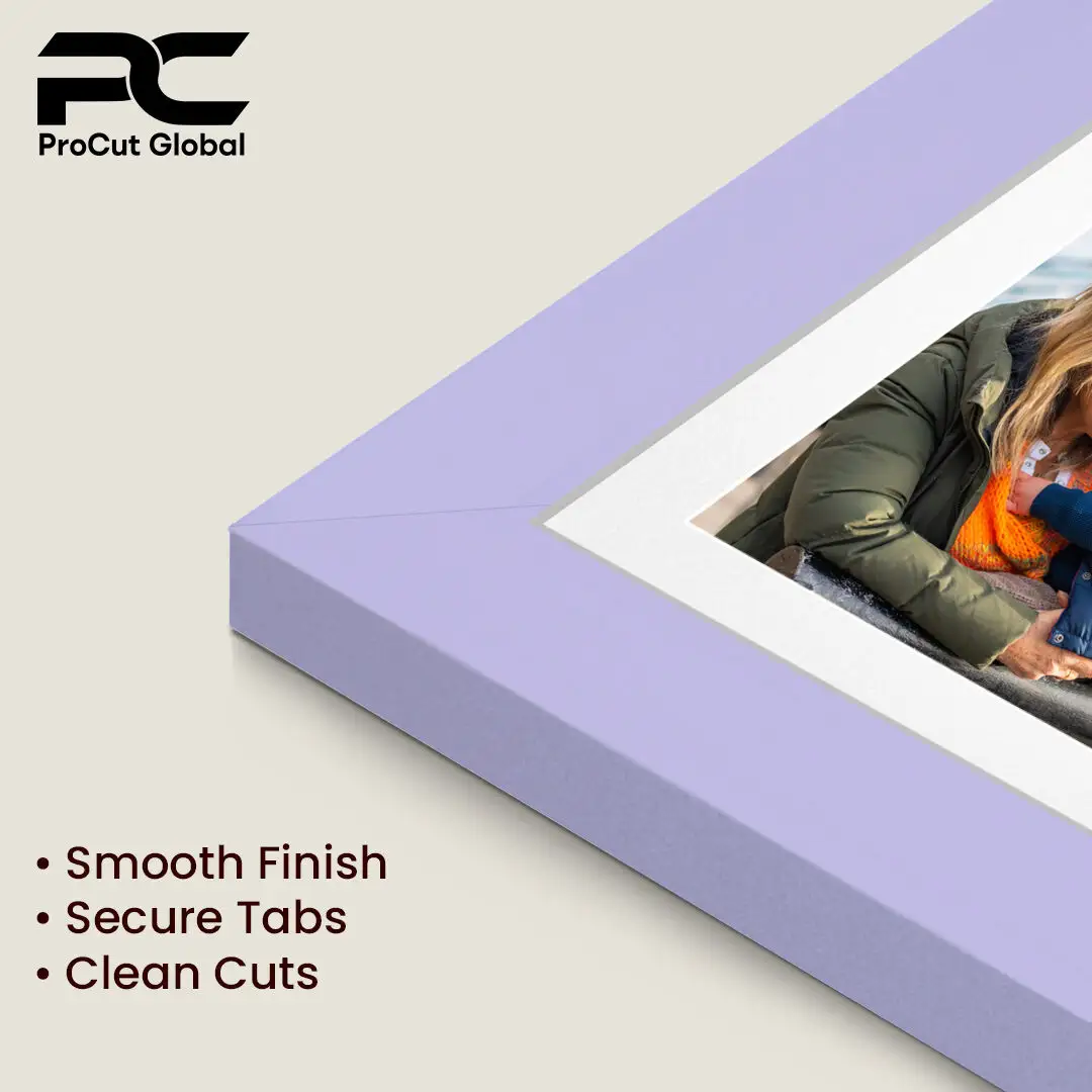 40x20cm Purple Sleek Multi Aperture Photo Frame - Fits 6x4" (x3) Photos | Collage Frame thumbnail 7