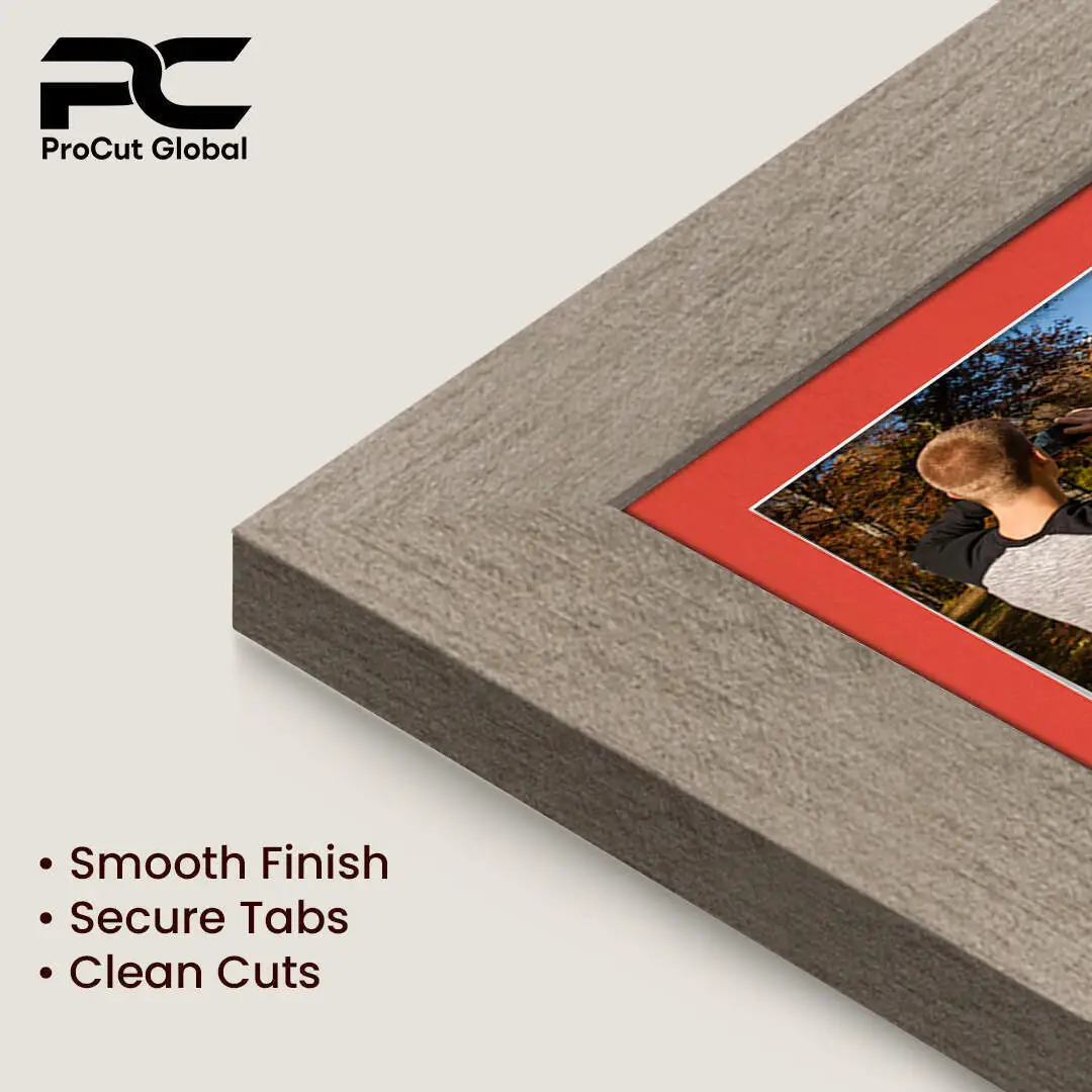 12x12" Modern Aluminium Multi Aperture Photo Frame - Fits 6x4" (x4) Photos | Collage Frame thumbnail 7
