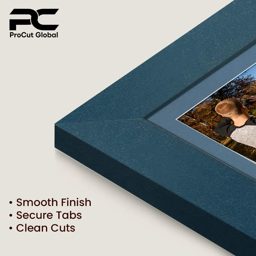 12x12" Modern Navy Blue Multi Aperture Photo Frame - Fits 6x4" (x4) Photos | Collage Frame thumbnail 7