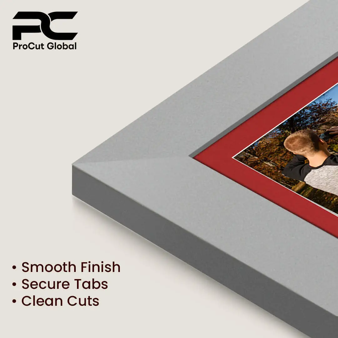 12x12" Silver Modern Multi Aperture Photo Frame - Fits 6x4" (x4) Photos | Collage Frame thumbnail 7