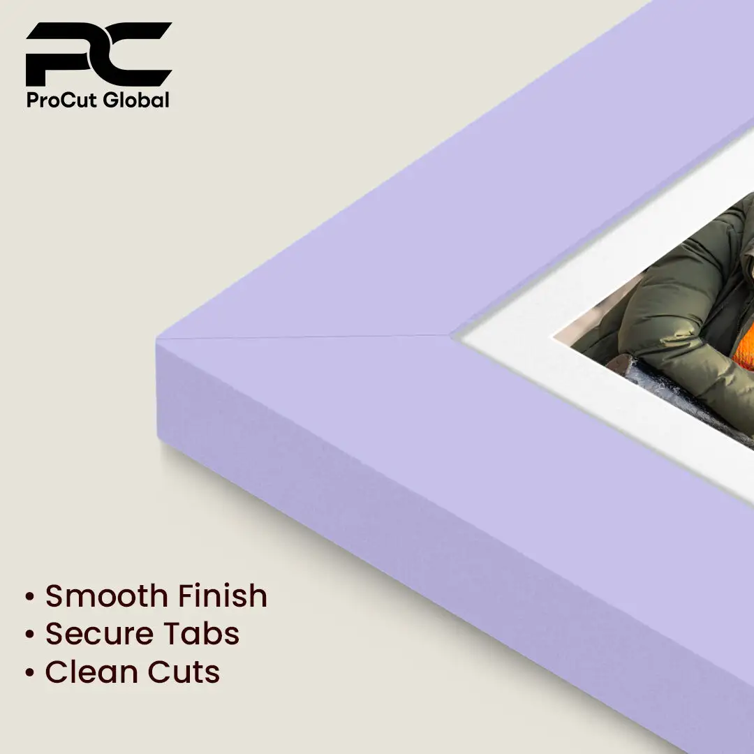 16x8" Purple Modern Multi Aperture Photo Frame - Fits 7x5" (x3) Photos | Collage Frame thumbnail 7