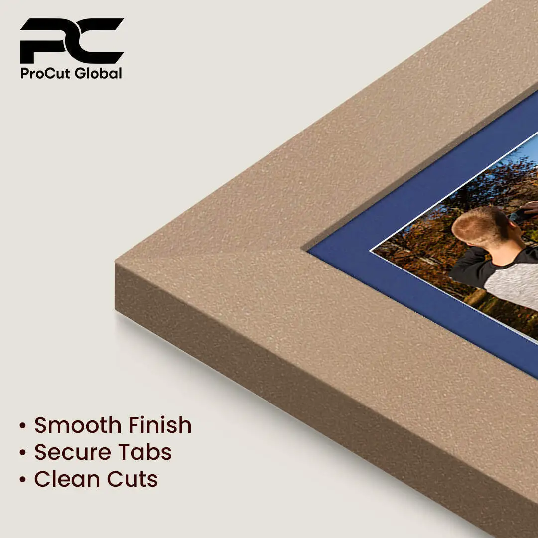 16x8" Rose Gold Modern Multi Aperture Photo Frame - Fits 7x5" (x3) Photos | Collage Frame thumbnail 7