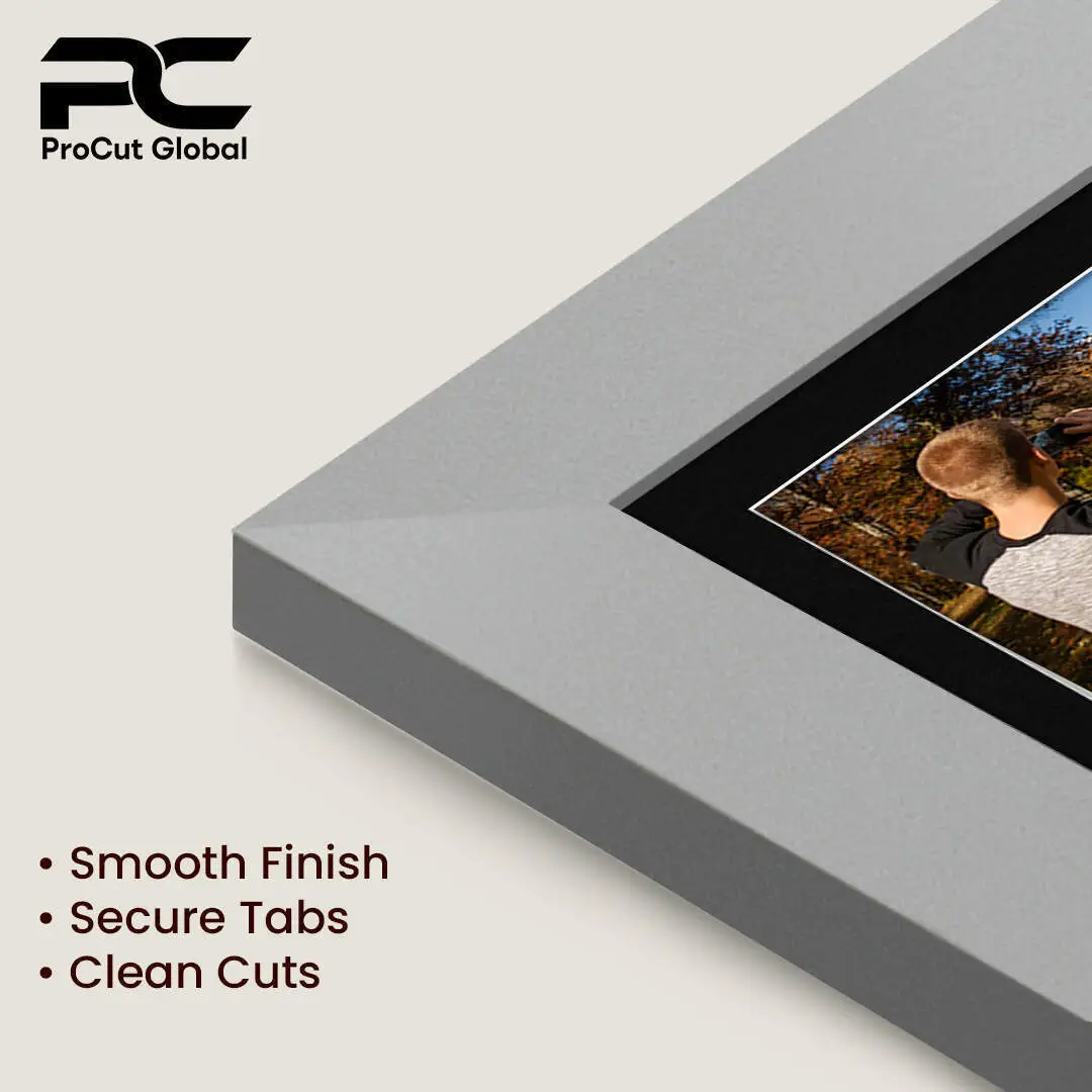 16x8" Modern Silver Multi Aperture Photo Frame - Fits 7x5" (x3) Photos | Collage Frame thumbnail 7