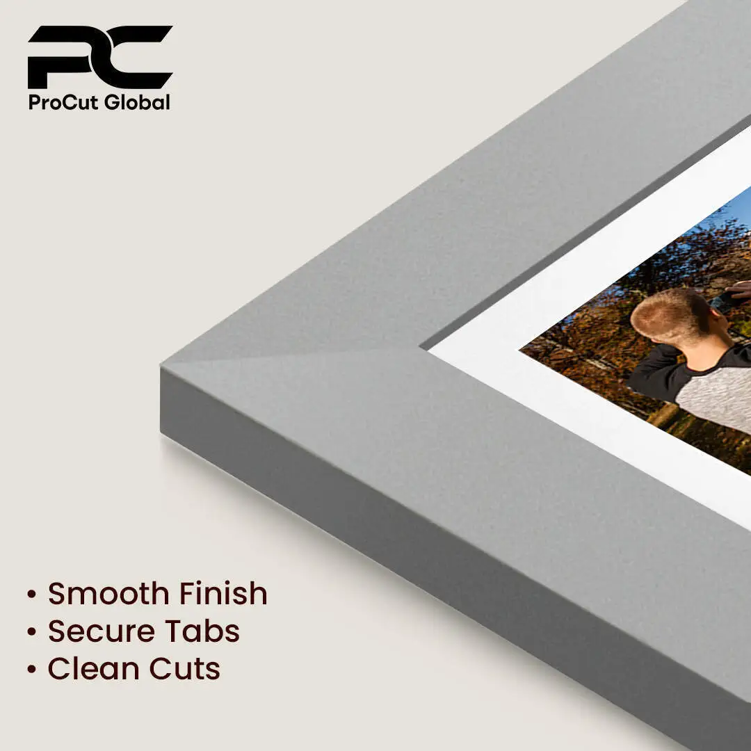 16x8" Modern Silver Multi Aperture Photo Frame - Fits 7x5" (x3) Photos | Collage Frame thumbnail 7