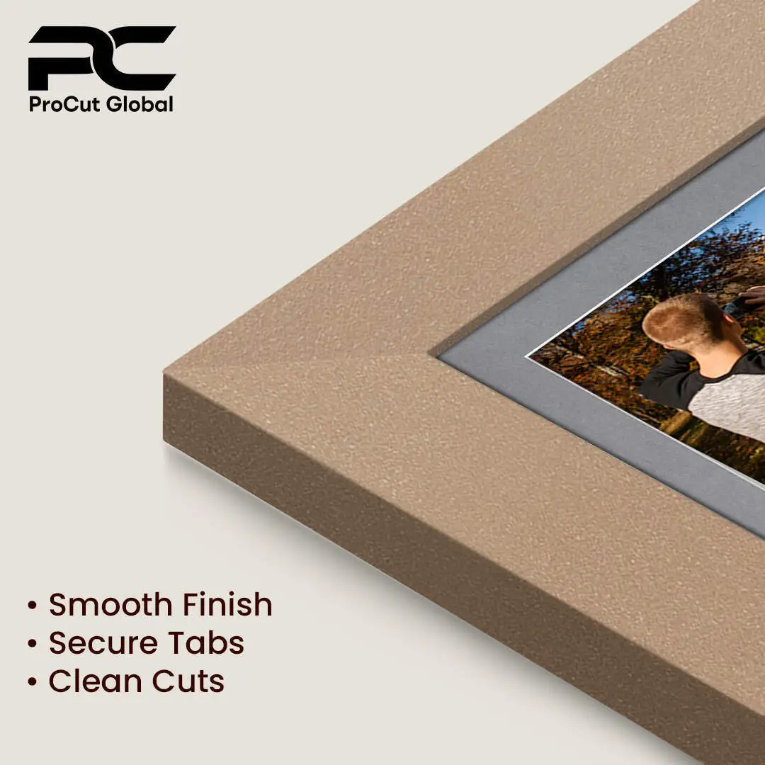 20x14" Modern Rose Gold Multi Aperture Photo Frame - Fits A4 (x2) Photos | Collage Frame thumbnail 7