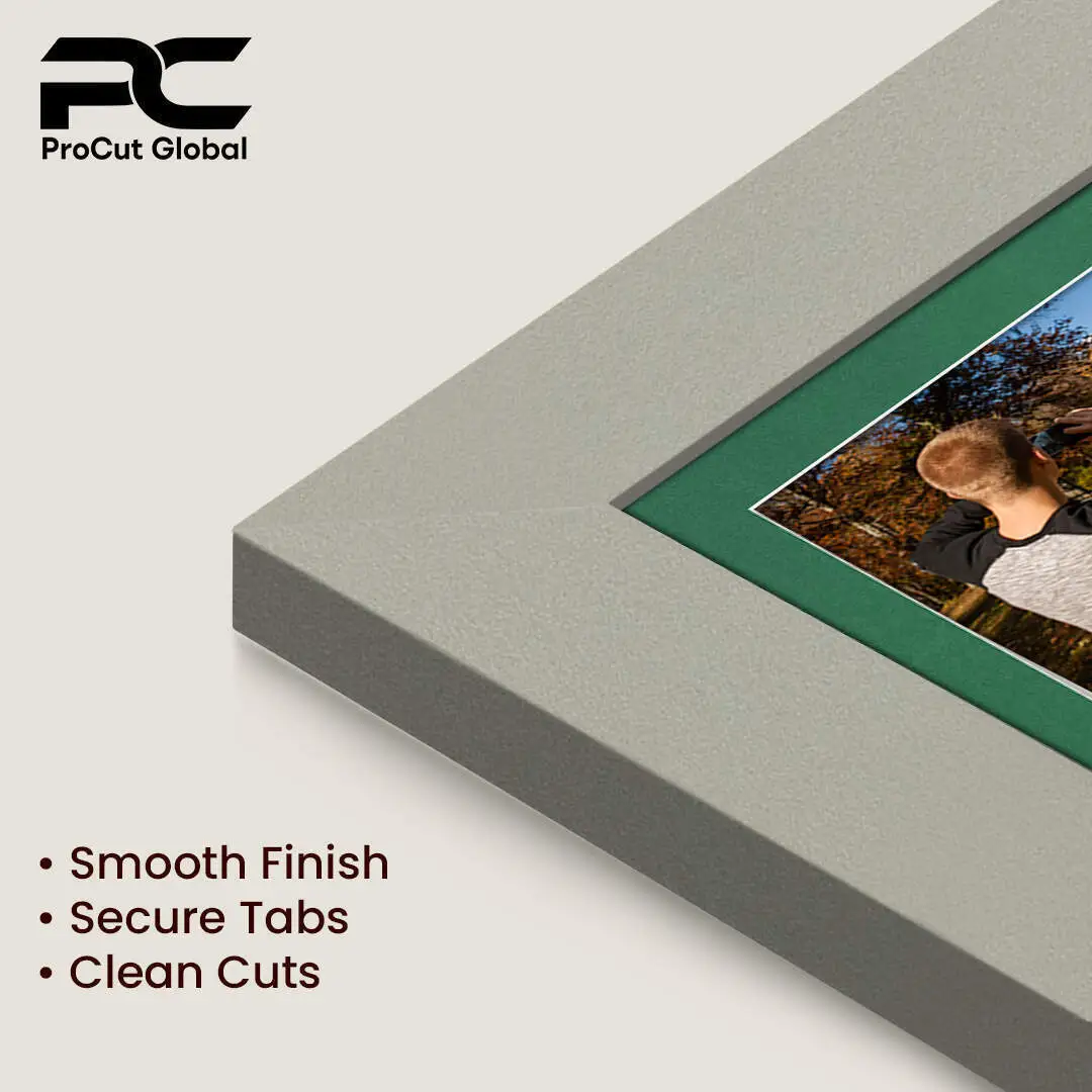 26x8" Light Grey Modern Multi Aperture Photo Frame - Fits 6x4" (x5) Photos | Collage Frame thumbnail 7
