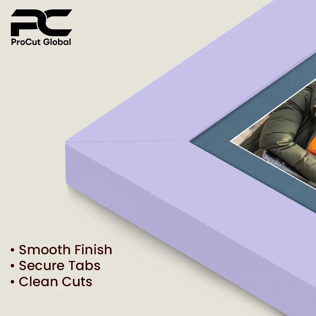 26x8" Purple Modern Multi Aperture Photo Frame - Fits 6x4" (x5) Photos | Collage Frame thumbnail 7