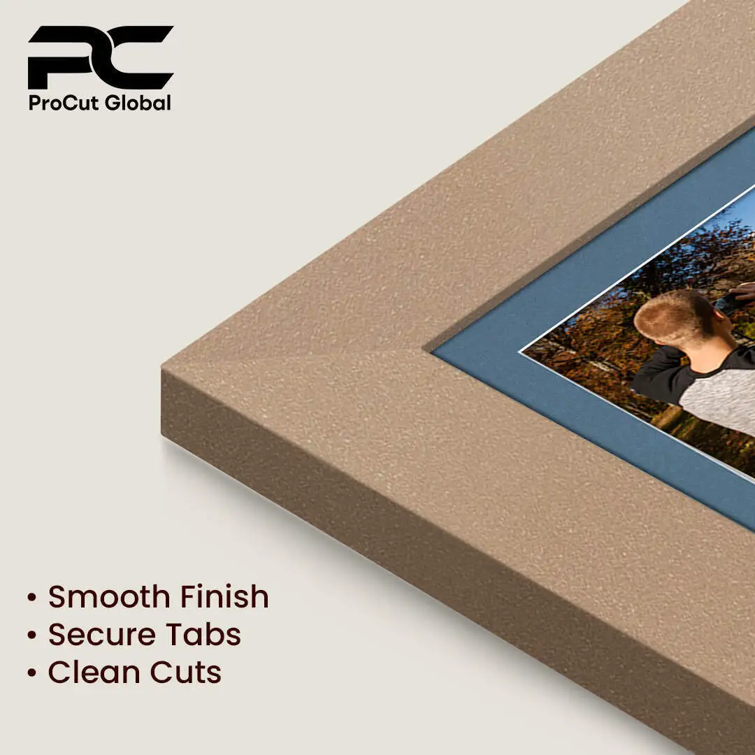 26x8" Rose Gold Modern Multi Aperture Photo Frame - Fits 6x4" (x5) Photos | Collage Frame thumbnail 7