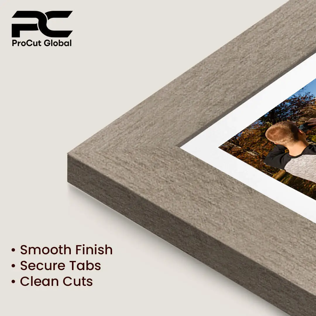 40x20cm Modern Aluminium Multi Aperture Photo Frame - Fits 6x4" (x3) Photos | Collage Frame thumbnail 7