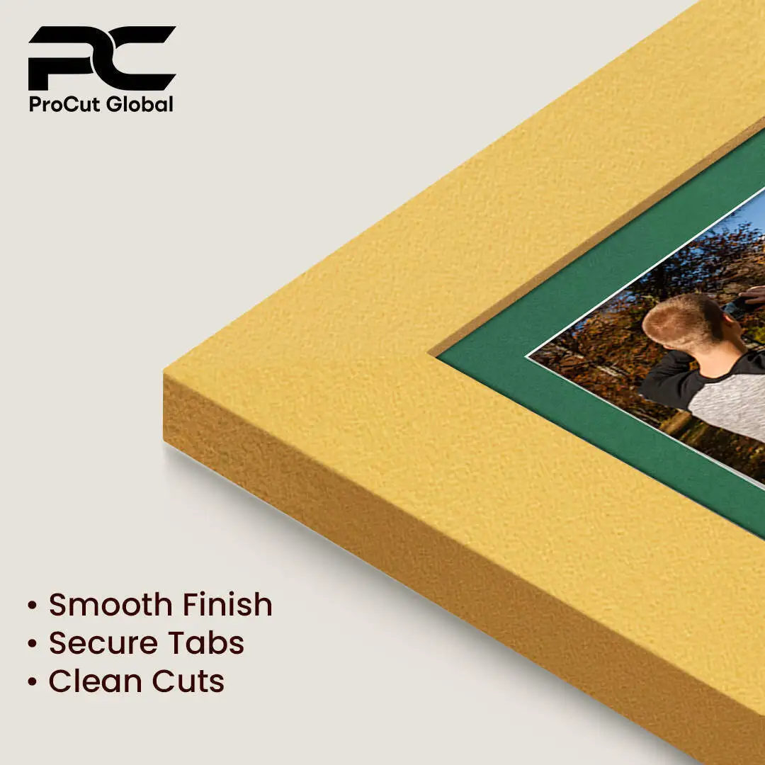 40x20cm Modern Gold Multi Aperture Photo Frame - Fits 6x4" (x3) Photos | Collage Frame thumbnail 7