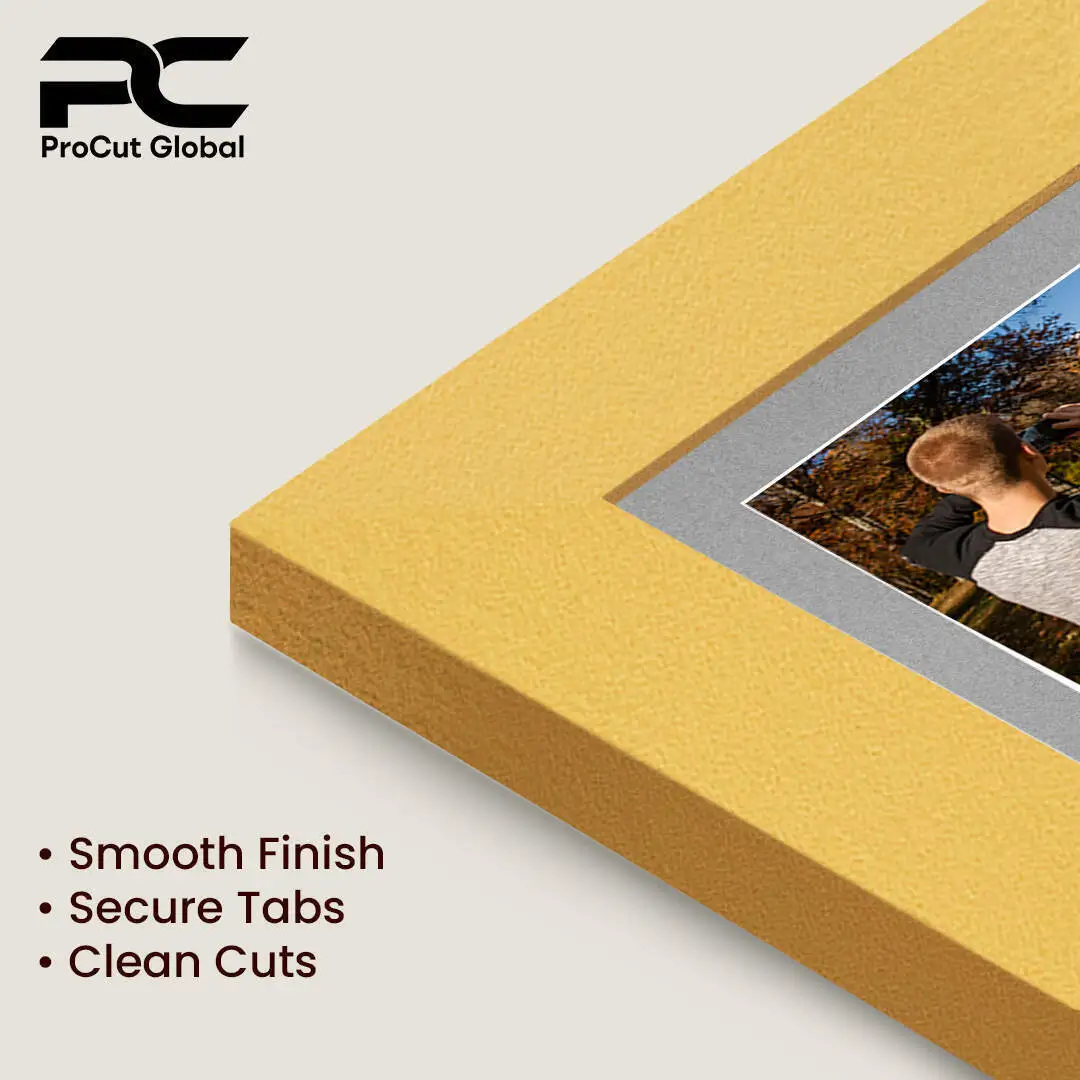 40x20cm Gold Modern Multi Aperture Photo Frame - Fits 6x4" (x3) Photos | Collage Frame thumbnail 7