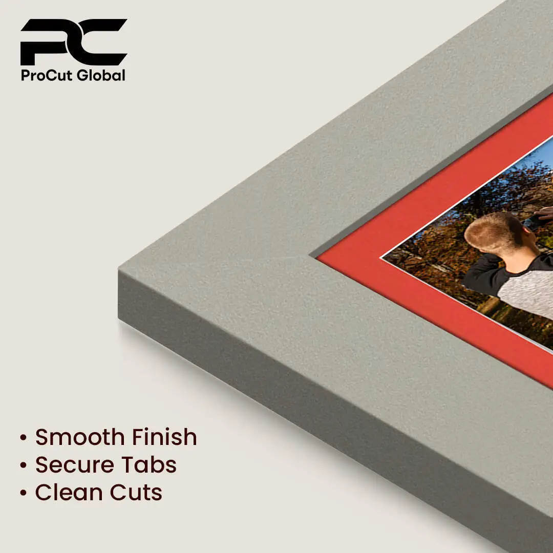 40x20cm Light Grey Modern Multi Aperture Photo Frame - Fits 6x4" (x3) Photos | Collage Frame thumbnail 7