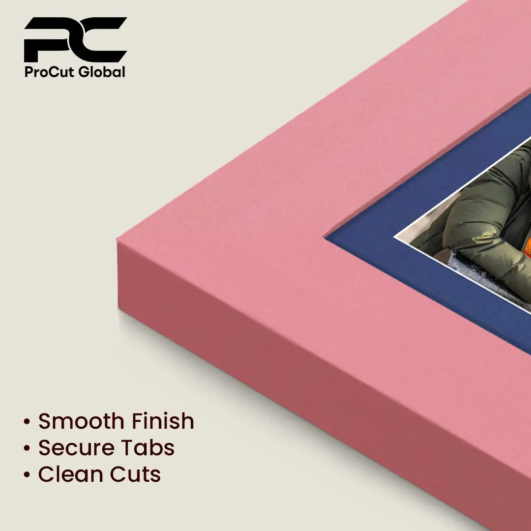 40x20cm Modern Pastel Pink Multi Aperture Photo Frame - Fits 6x4" (x3) Photos | Collage Frame thumbnail 7