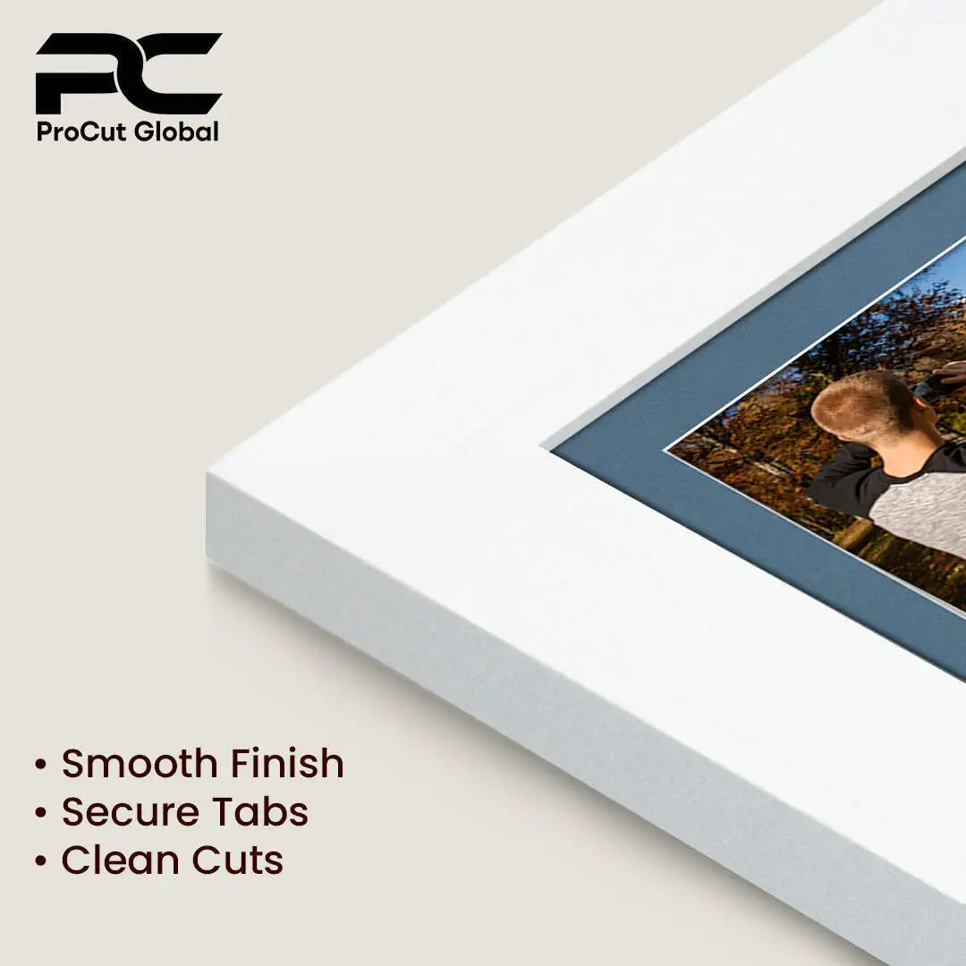 40x20cm White Modern Multi Aperture Photo Frame - Fits 6x4" (x3) Photos | Collage Frame thumbnail 7