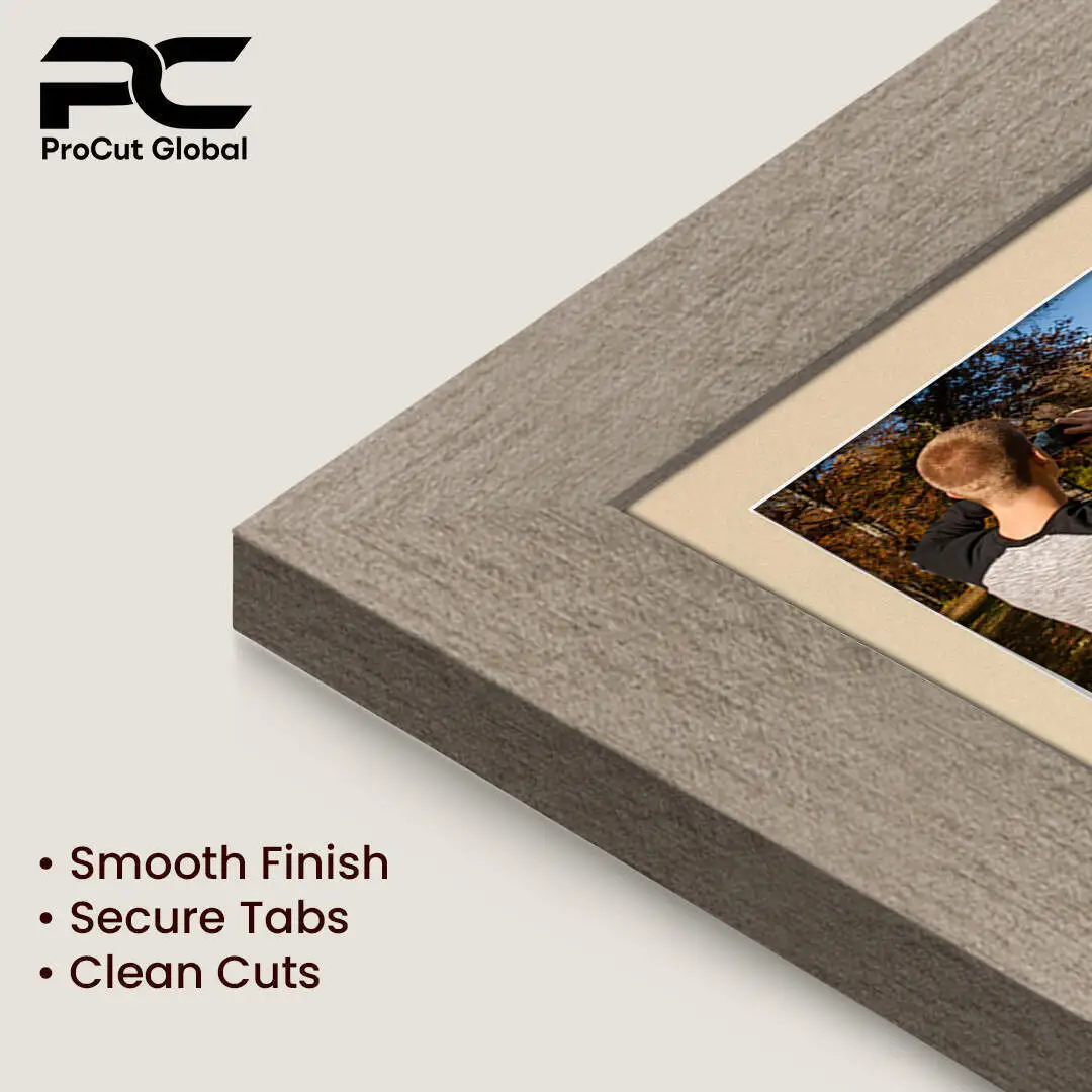 50x20cm Aluminium Modern Multi Aperture Photo Frame - Fits 6x4" (x4) Photos | Collage Frame thumbnail 7