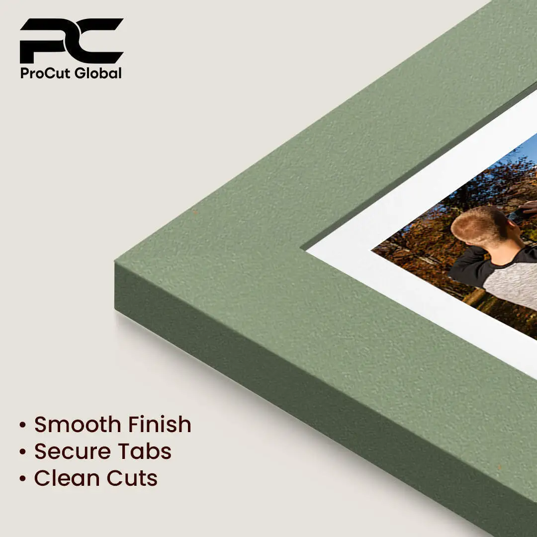50x20cm Green Modern Multi Aperture Photo Frame - Fits 6x4" (x4) Photos | Collage Frame thumbnail 7