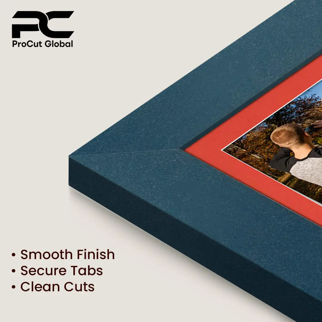 50x20cm Modern Navy Blue Multi Aperture Photo Frame - Fits 6x4" (x4) Photos | Collage Frame thumbnail 7