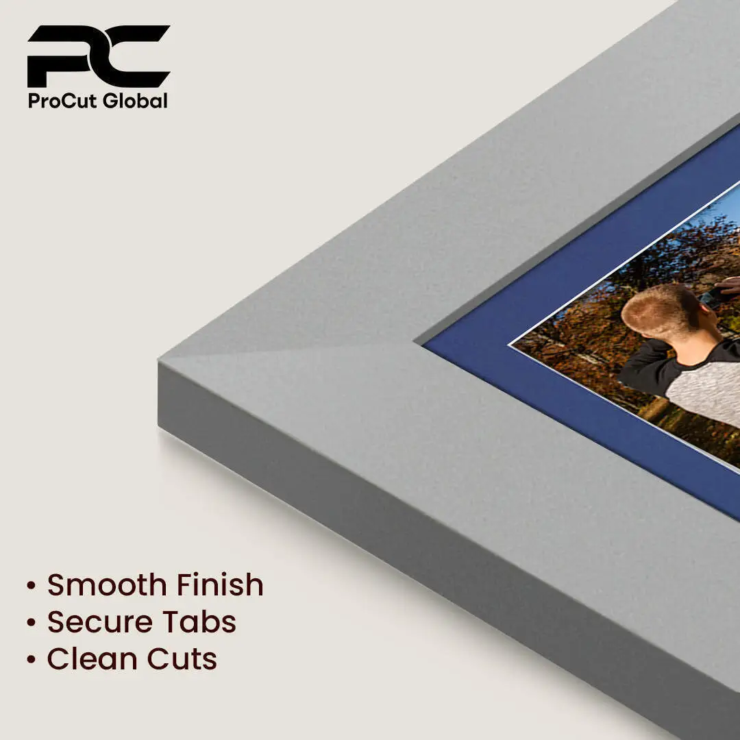50x20cm Modern Silver Multi Aperture Photo Frame - Fits 6x4" (x4) Photos | Collage Frame thumbnail 7
