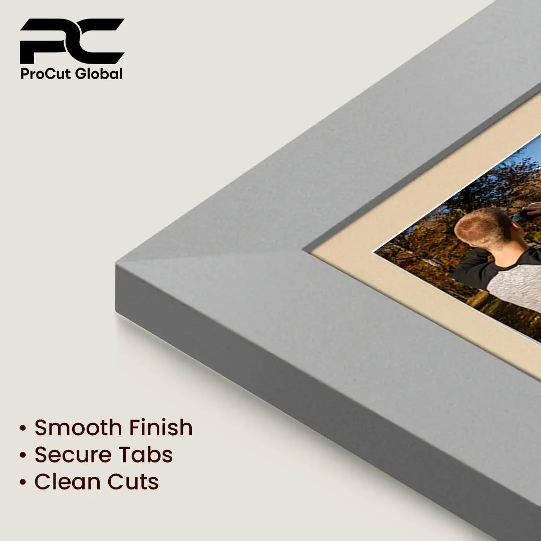 50x20cm Modern Silver Multi Aperture Photo Frame - Fits 6x4" (x4) Photos | Collage Frame thumbnail 7
