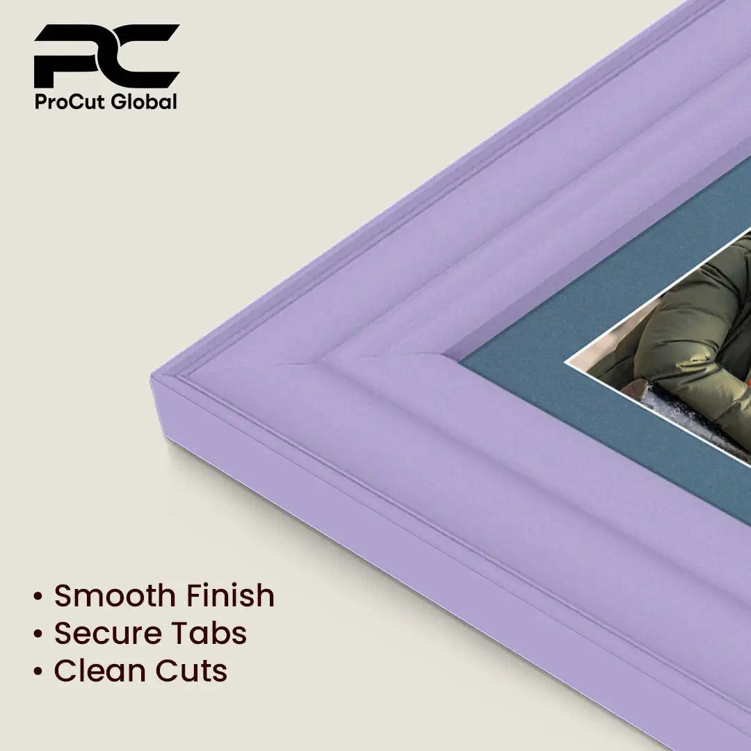 20x16" Purple Classic Multi Aperture Photo Frame - Fits 7x5" (x2) & 6x4" (x7) Photos | Collage Frame thumbnail 7