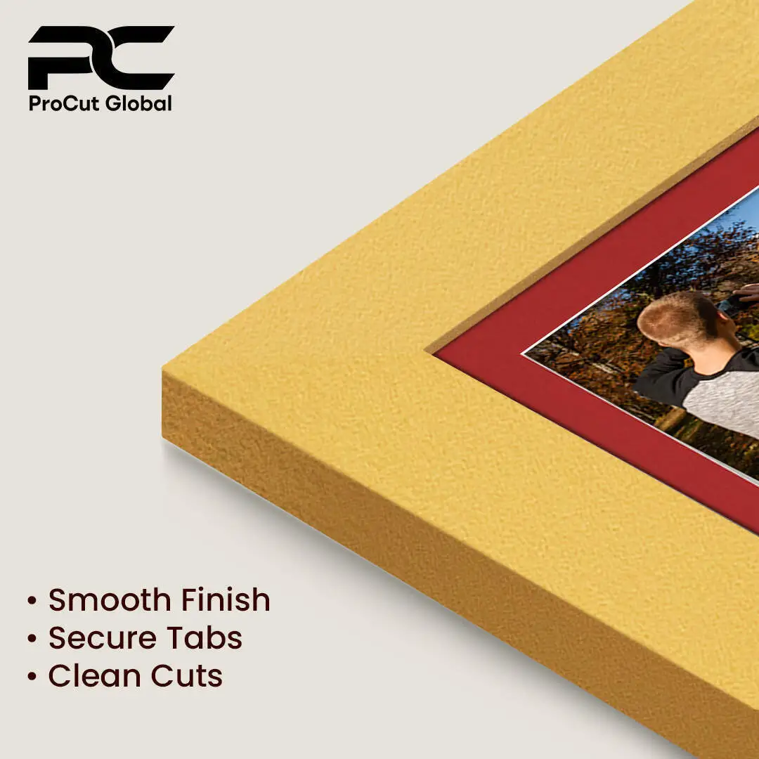 80x70cm Gold Modern Multi Aperture Photo Frame - Fits 6x4" (x18) & 4x4" (x2) Photos | Collage Frame thumbnail 7