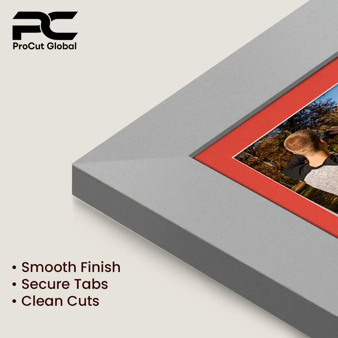 80x70cm Modern Silver Multi Aperture Photo Frame - Fits 6x4" (x18) & 4x4" (x2) Photos | Collage Frame thumbnail 7
