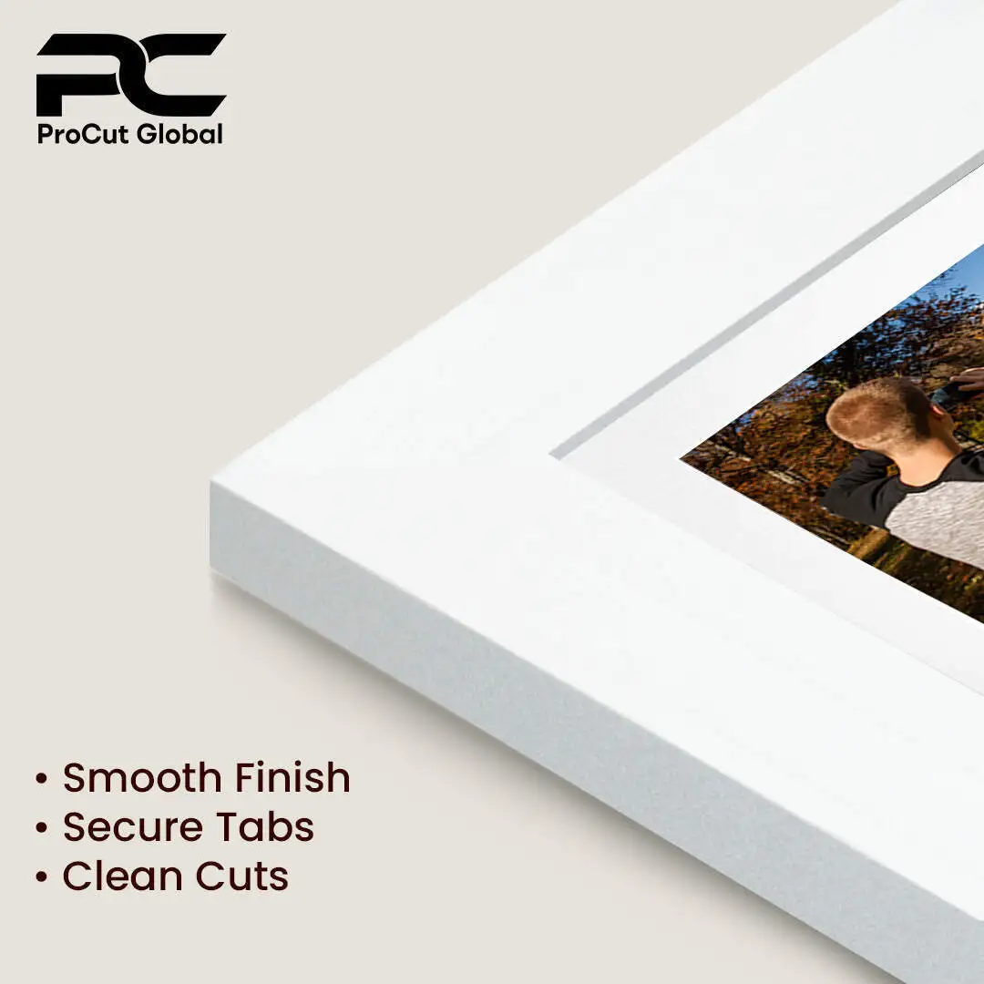 80x70cm White Modern Multi Aperture Photo Frame - Fits 6x4" (x18) & 4x4" (x2) Photos | Collage Frame thumbnail 7