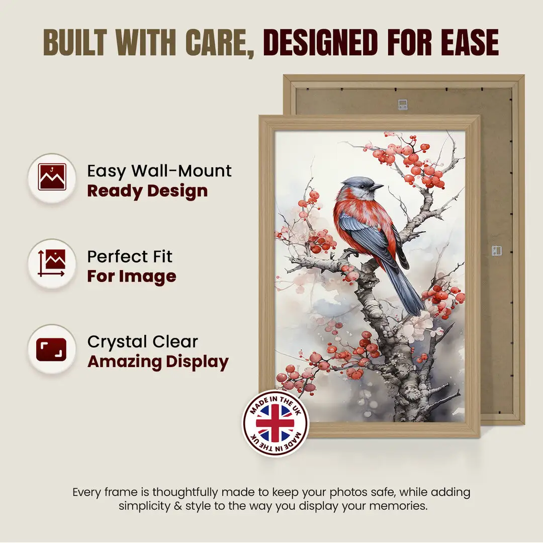 20x15" Classic Country Pine Picture Frame - Elegant Wall Display For Photos & Artwork thumbnail 7