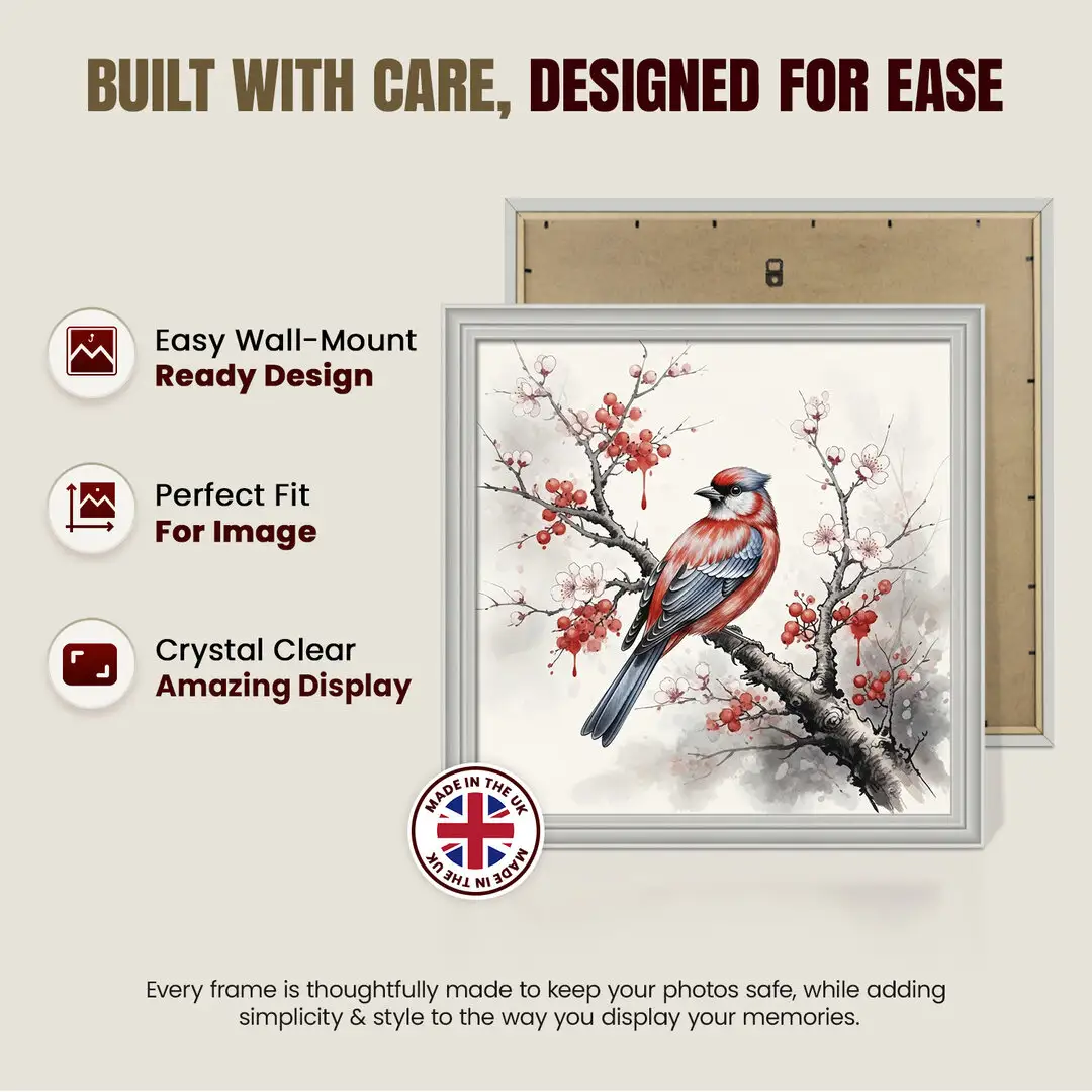 50x50cm Classic Light Grey Picture Frame - Elegant Wall Display For Photos & Artwork thumbnail 7