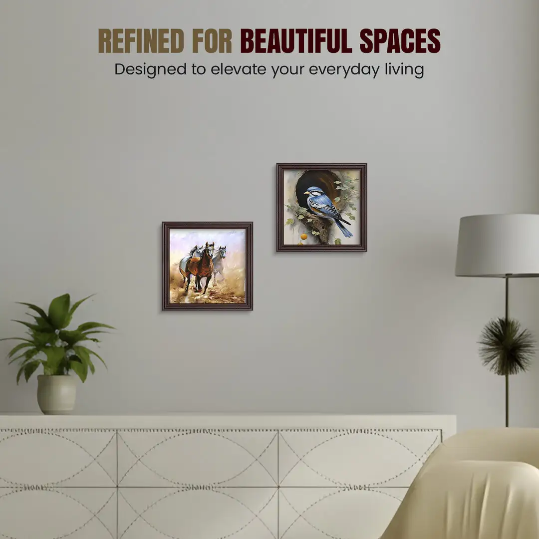 11x11" Classic Rose Wood Picture Frame - Elegant Wall Display For Photos & Artwork thumbnail 2