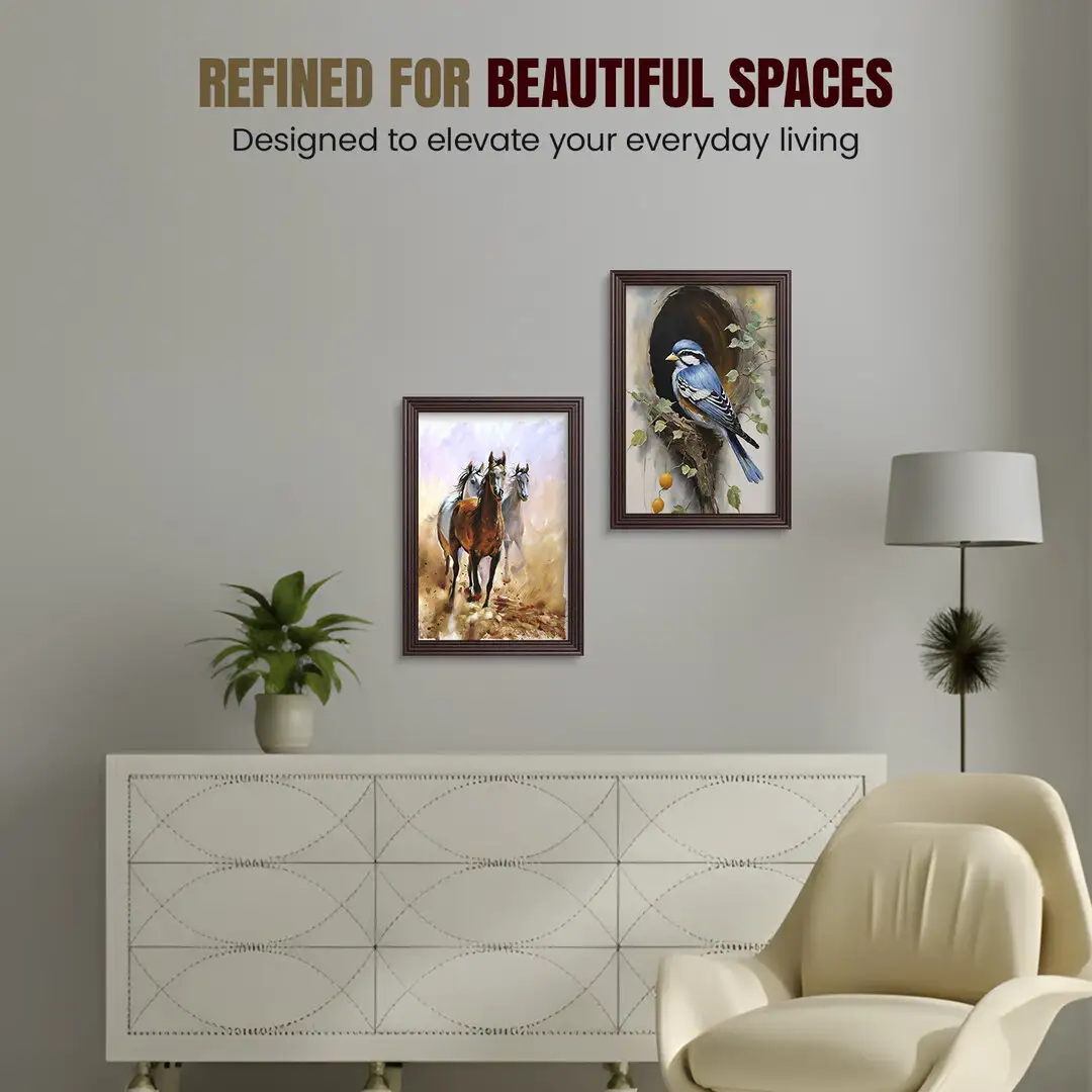 18x16" Classic Rose Wood Picture Frame - Elegant Wall Display For Photos & Artwork thumbnail 2