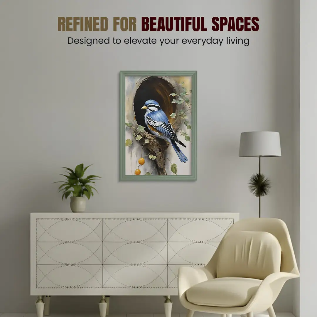 22x14" Classic Green Picture Frame - Elegant Wall Display For Photos & Artwork thumbnail 2