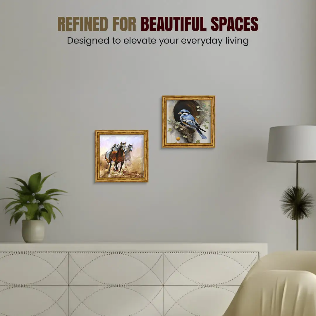 30x30cm Classic Oak Picture Frame - Elegant Wall Display For Photos & Artwork thumbnail 2