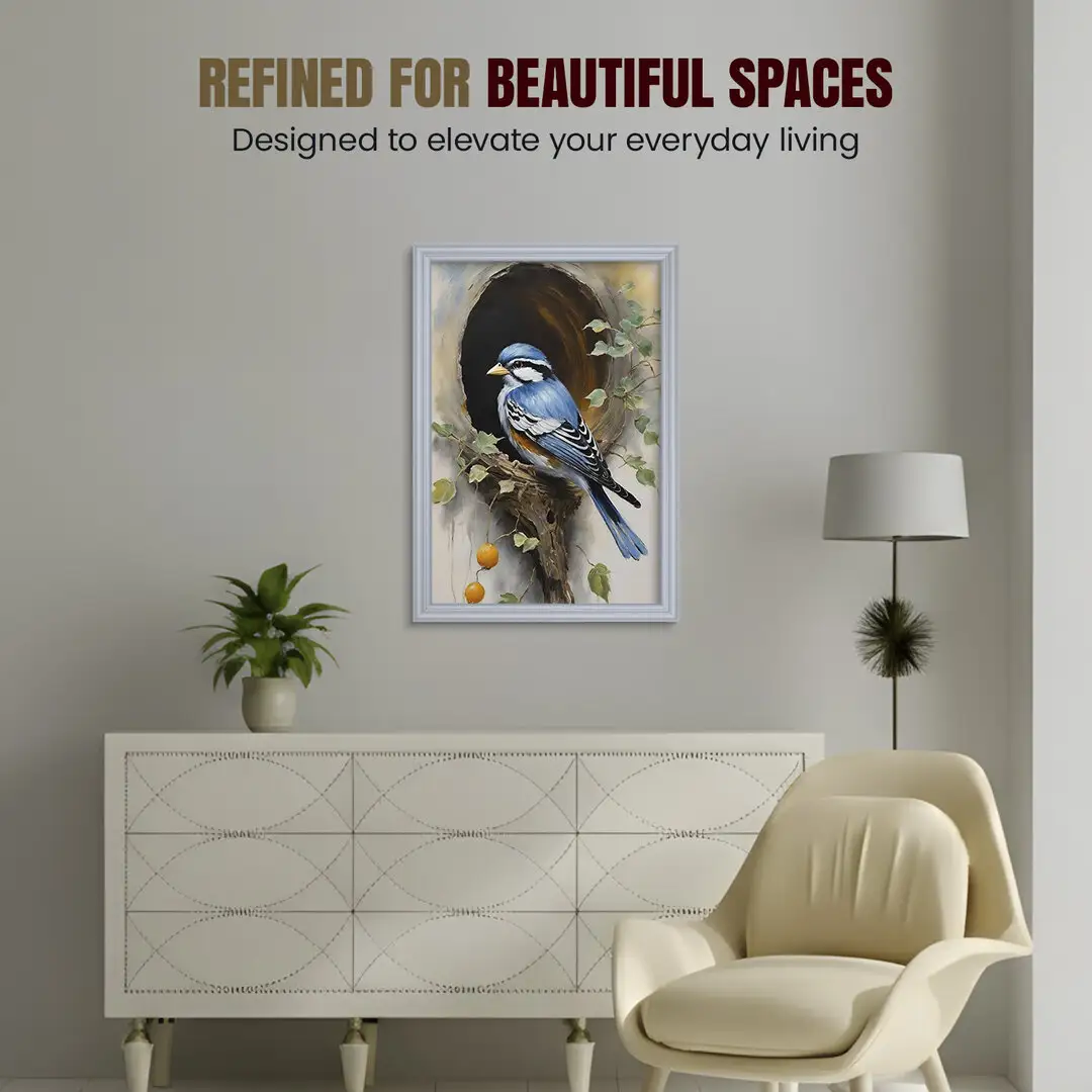 90x70cm Classic Silver Picture Frame - Elegant Wall Display For Photos & Artwork thumbnail 2