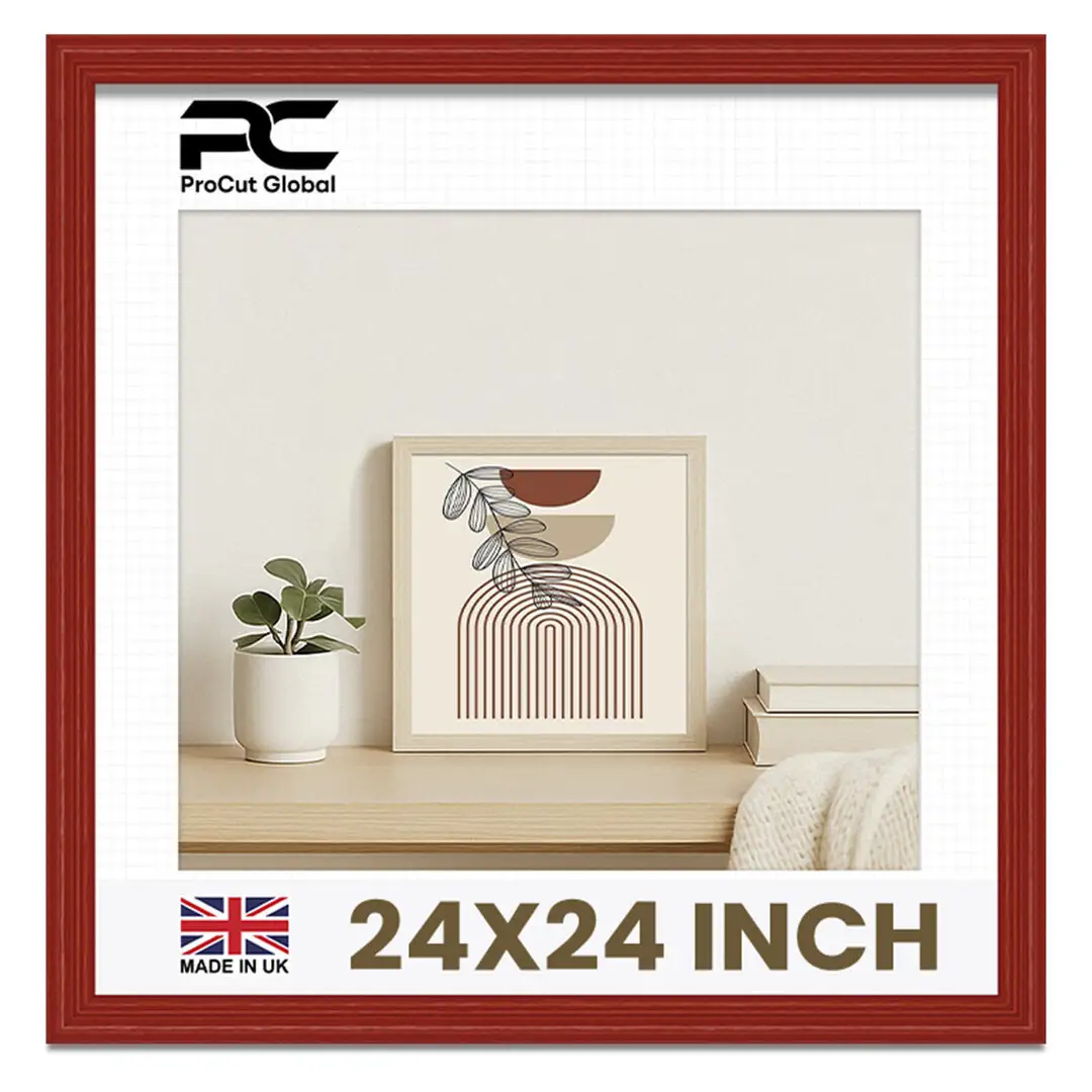 24x24" Classic Picture Frame - Elegant Wall Display For Photos & Artwork