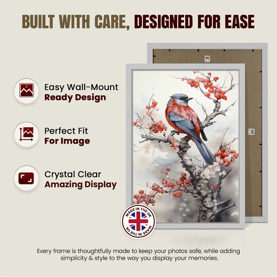 24x18" Sleek Silver Picture Frame With Clear Acrylic Front - For Premium Wall Decor thumbnail 7