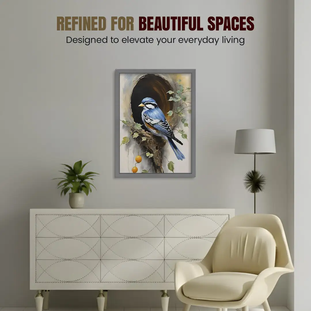 20x15" Sleek Dark Grey Picture Frame With Clear Acrylic Front - For Premium Wall Decor thumbnail 2