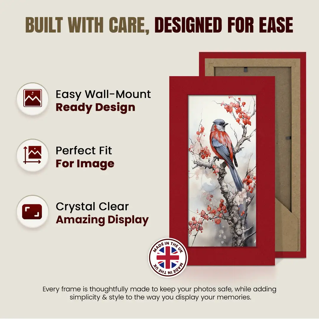 10x4" Modern Picture Frame - Premium Photo Frame With Perspex Front thumbnail 7