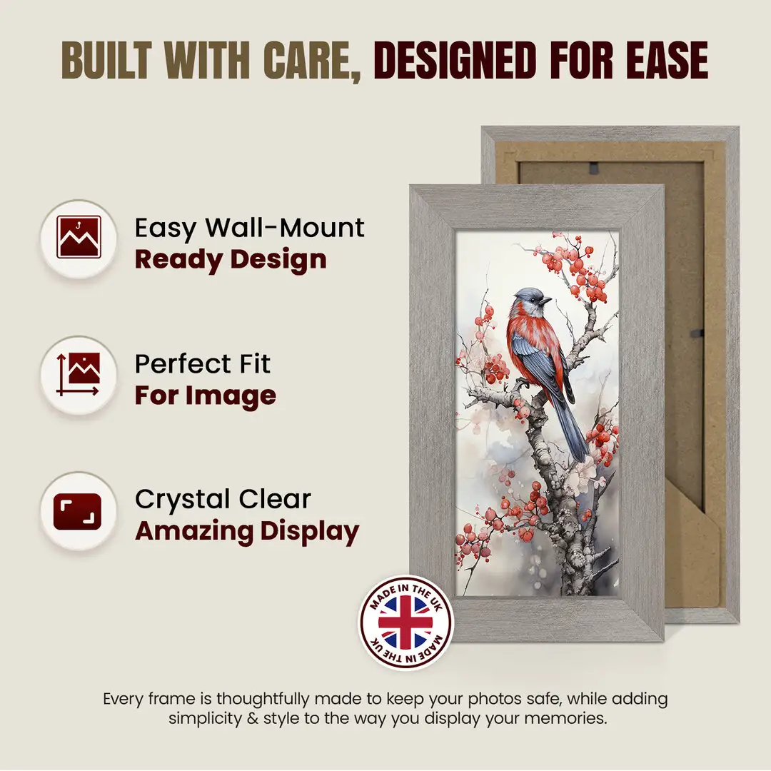 10x5" Modern Aluminium Picture Frame - Premium Photo Frame With Perspex Front thumbnail 7