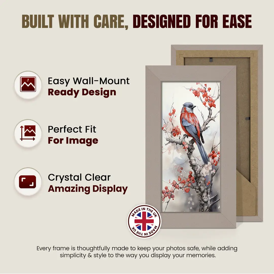 10x5" Modern Picture Frame - Premium Photo Frame With Perspex Front thumbnail 7