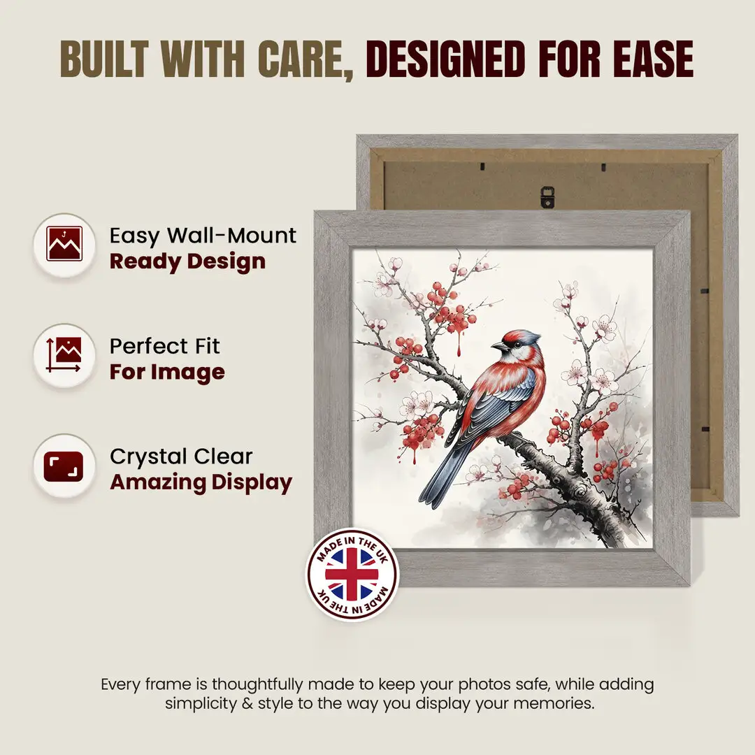 17x17" Modern Aluminium Picture Frame - Premium Photo Frame With Perspex Front thumbnail 7