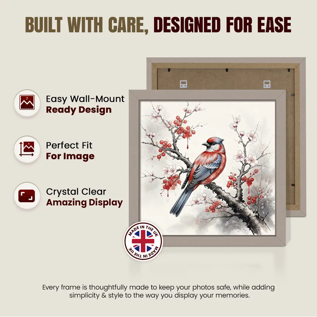 21x21" Modern Picture Frame | Beautiful Wall Frame With Perspex Front thumbnail 7
