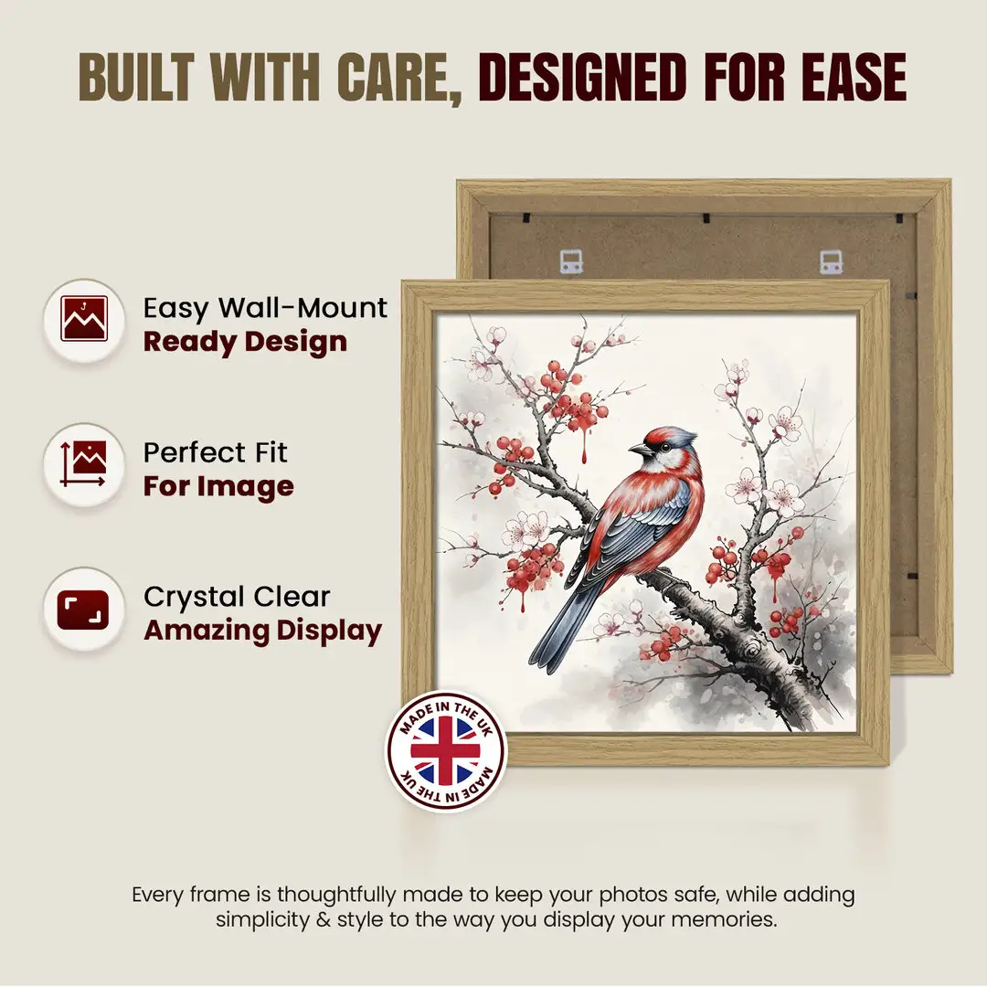 23x23" Modern Picture Frame | Beautiful Wall Frame With Perspex Front thumbnail 7