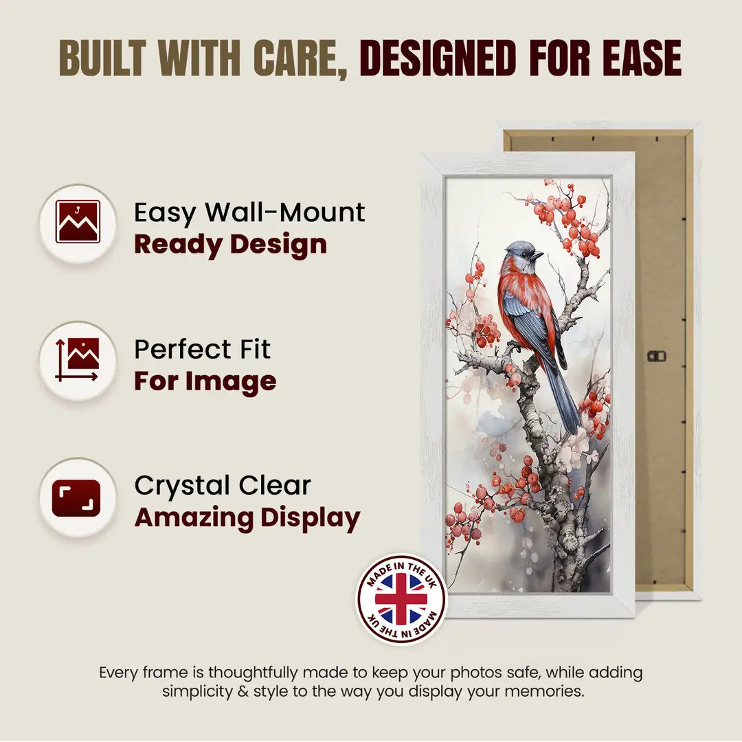40x20cm Modern Picture Frame | Beautiful Wall Frame With Perspex Front thumbnail 7