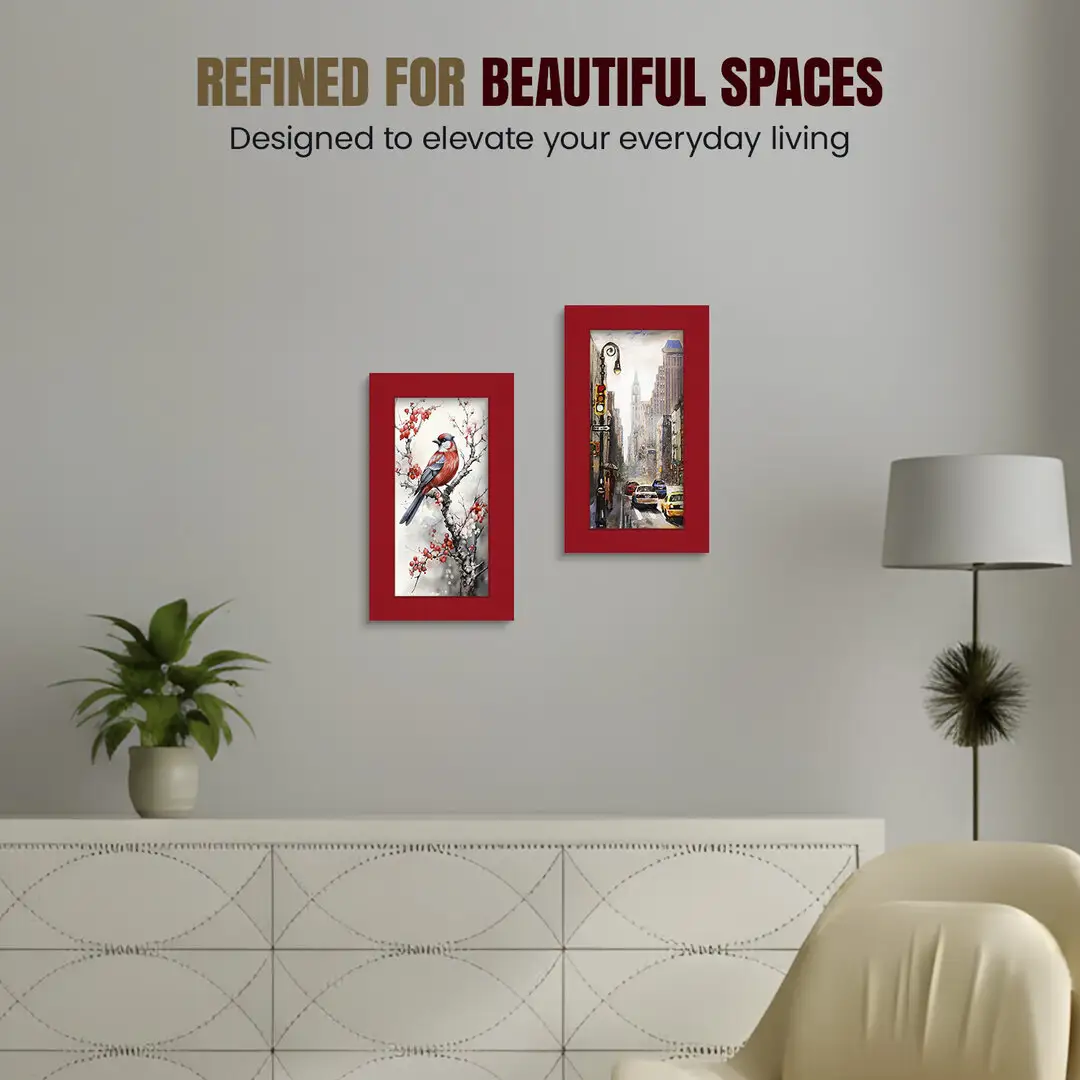 10x4" Modern Picture Frame - Premium Photo Frame With Perspex Front thumbnail 2